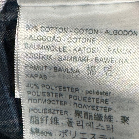 Levis Shirt Mens XXL Blue Plaid Classic Western Long Sleeve Button Up - Picture 6 of 11